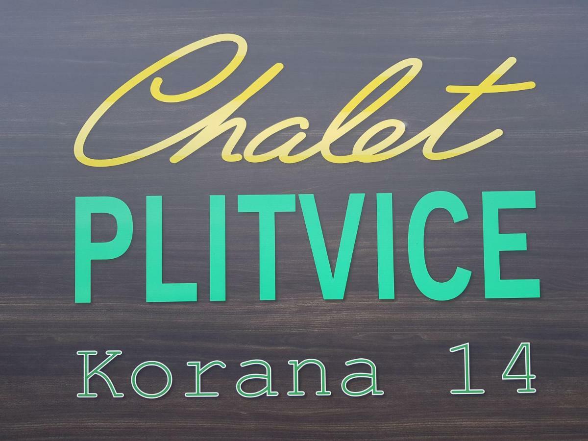 Plitvice Chalet Korana Exterior foto